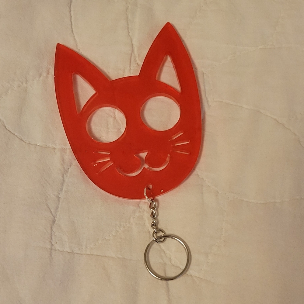 Cat Strike Self-Defense Key Chain to protect yourself from harm Accessory.
